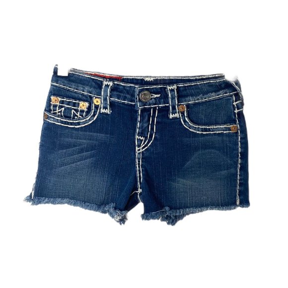 True Religion Other - Girls size 10 True Religion Bobby cut off super-t denim shorts